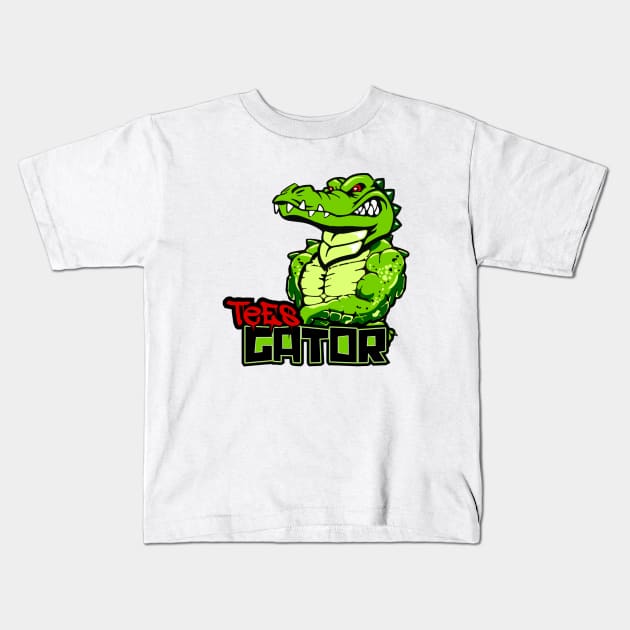 GATOR Logo Kids T-Shirt by TeEs_GATOR